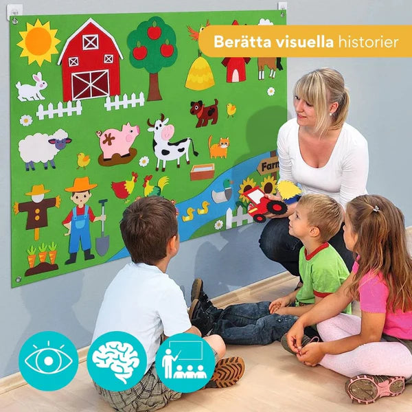 Explorez l'infini des découvertes avec planche de feutre storyboard™