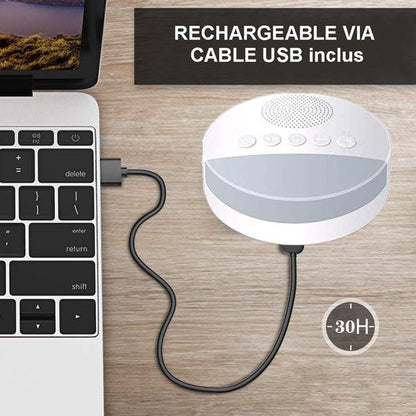 BABYWHITE™ | VEILLEUSE BÉBÉ À BRUIT BLANC