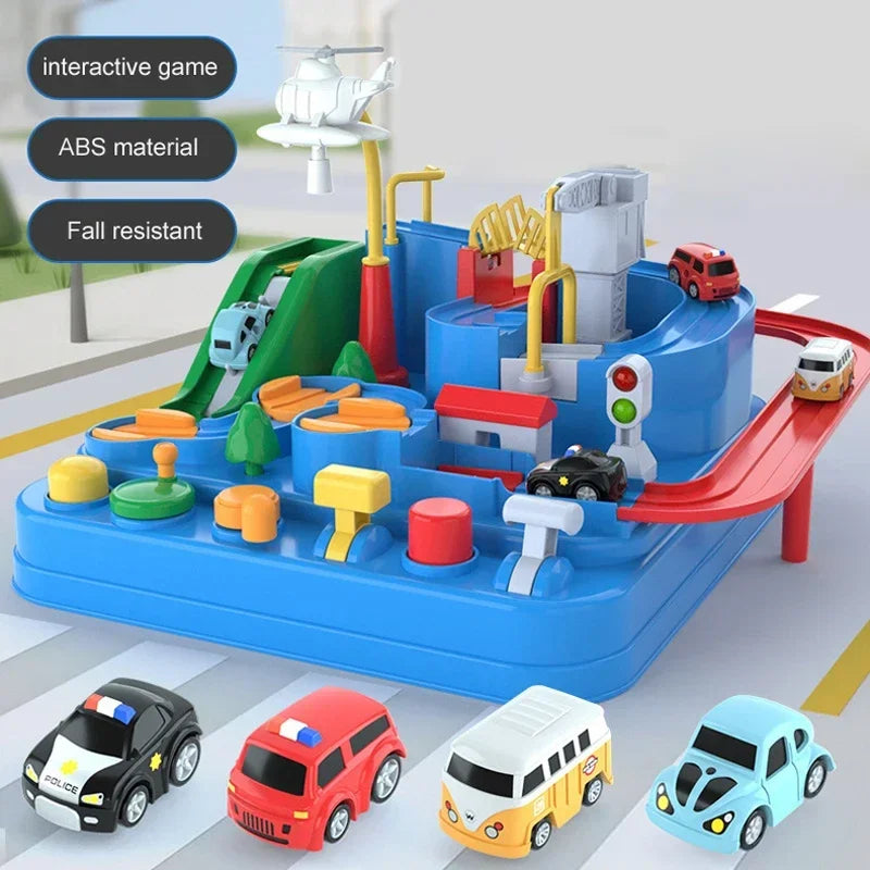 CIRCUIT DE VOITURE MONTESSORI | CARAVENTURE™