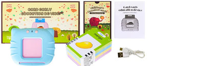 ÉVEIL LINGUISTIQUE KIDSLEARN ™ -CARTES FLASH PARLANTES INTERACTIVES POUR ENFANTS