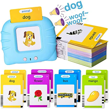 ÉVEIL LINGUISTIQUE KIDSLEARN ™ -CARTES FLASH PARLANTES INTERACTIVES POUR ENFANTS