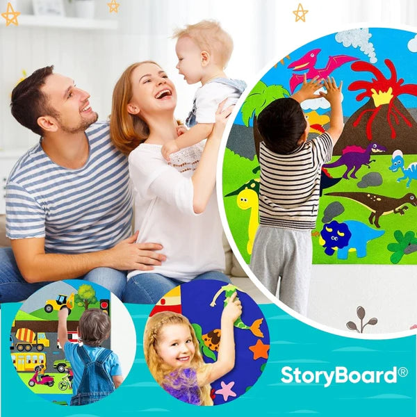 Explorez l'infini des découvertes avec planche de feutre storyboard™