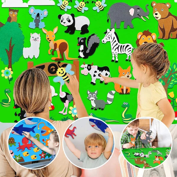 Explorez l'infini des découvertes avec planche de feutre storyboard™