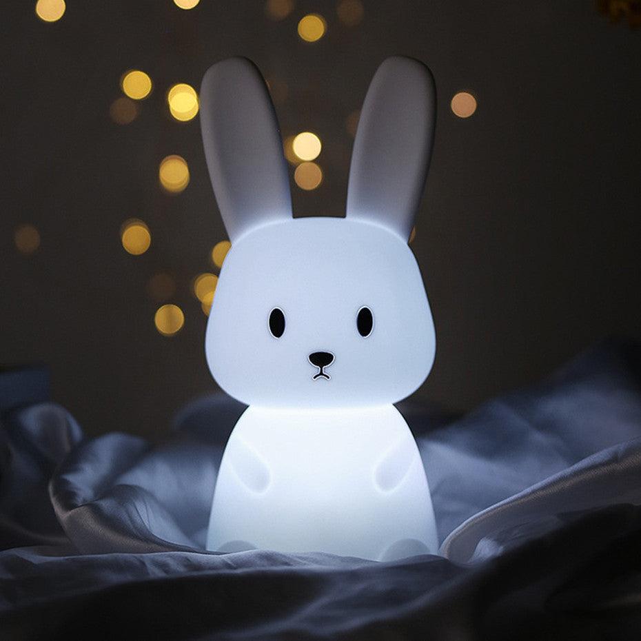 VEILLEUSE BÉBÉ EN SILICON | TÉO LE LAPIN