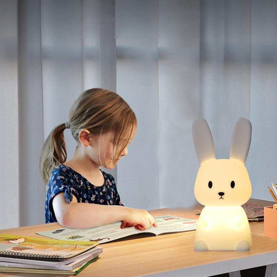VEILLEUSE BÉBÉ EN SILICON | TÉO LE LAPIN