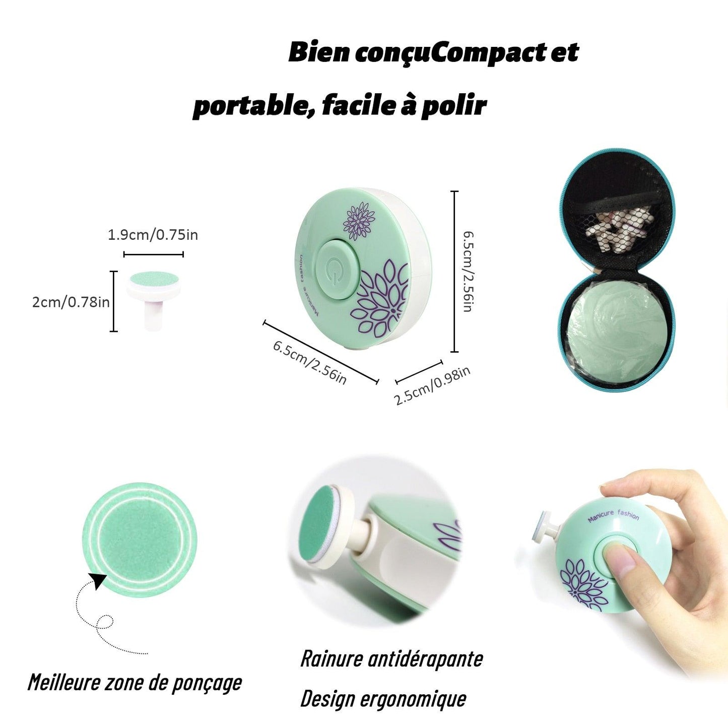 Coupe ongle bébé |  Manicure électrique