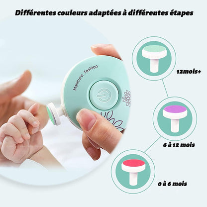Coupe ongle bébé |  Manicure électrique