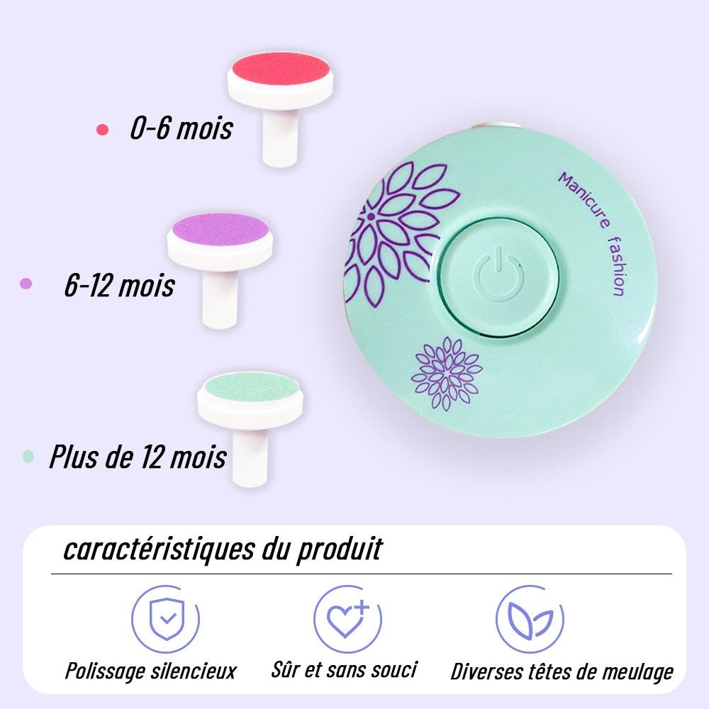 Coupe ongle bébé |  Manicure électrique